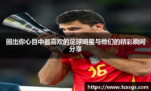 圈出你心目中最喜欢的足球明星与他们的精彩瞬间分享